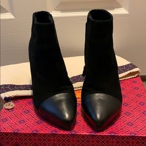 Black Tory Burch Booties